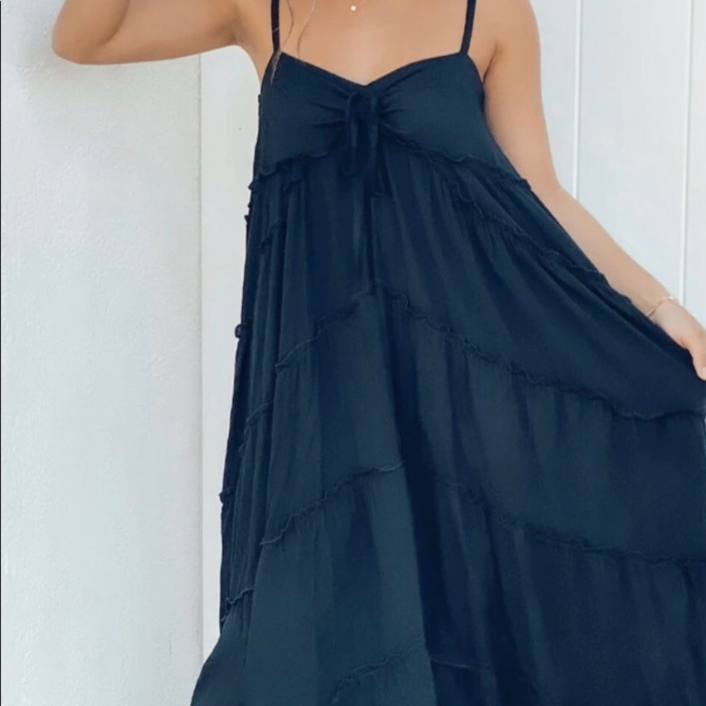Love Stitch black dress/ Med